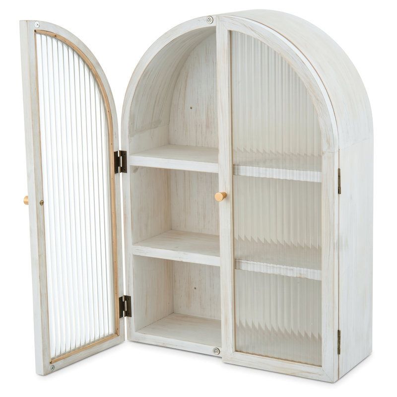 Solid Wood Wall Mounted Medicine Cabinet