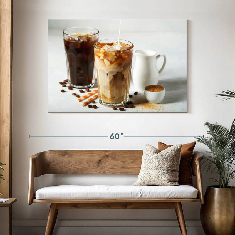 Yarlin Refreshing Cold Coffee, 32" H x 48" W