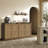 Helio 34'' Sideboard With Adjustable Shelf and Safe Round Corners-606683529-635600535