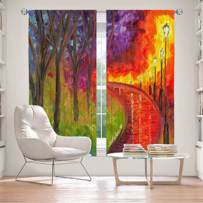 Jenavieve Room Darkening Curtain Pair