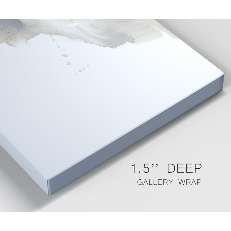 Reproduction d’art sur toile tendue « exploration IX », H 12 po x l 18 po x P 1,5 po