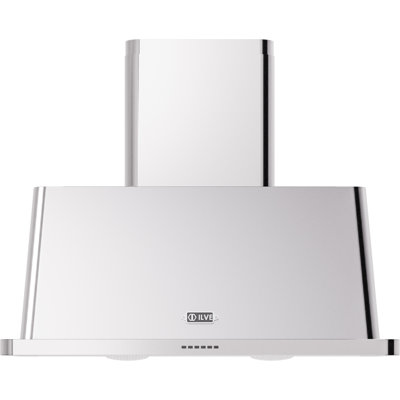 Hotte murale ILVE Majestic II Series de 40 pouces avec débit d'air de 600 pi³/min (acier inoxydable)
