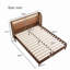 Ensemble de chambre avec grand lit plateforme 4 pièces-97840049