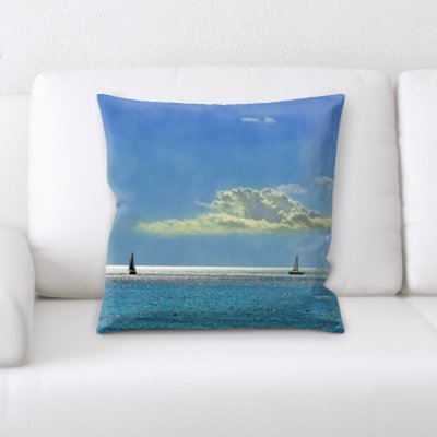  Coussin Voile dans le ciel