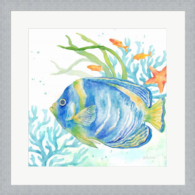 " Sea Life Serenade I " by Cynthia Coulter Painting Print