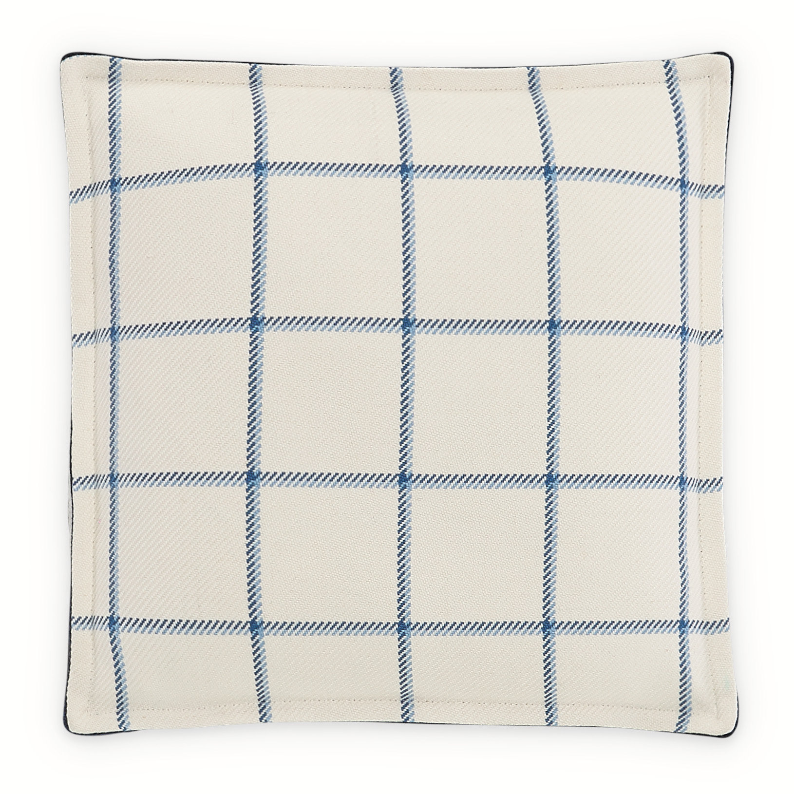 Michael Amini Newport Checkered Feather Reversible Throw Pillow Wayfair