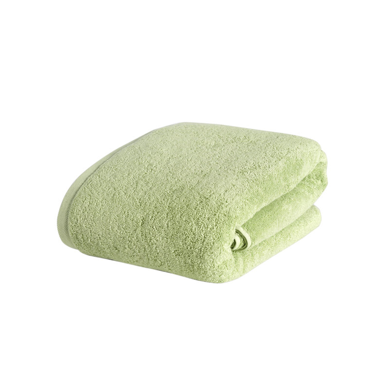 Benslimane %100 Turkish Cotton Jumbo Bath Sheet, Quickdry, Green