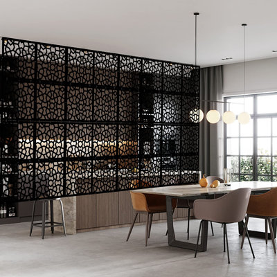 Klarina 16'' W x 16'' H 12 - Panel Hanging Room Divider