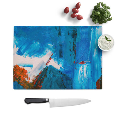 Tempered Glass Art Painting Vol.359 Chopping Board