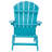 Embossed Wooden Outdoor Folding Adirondack Chair with Pre-Assembled BackRest & SeatBoard,Wood Patio Chair for Garden Backyard Porch Pool Deck Firepit with Wood Grain-1989920179