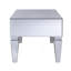 Table basse contemporaine à miroir