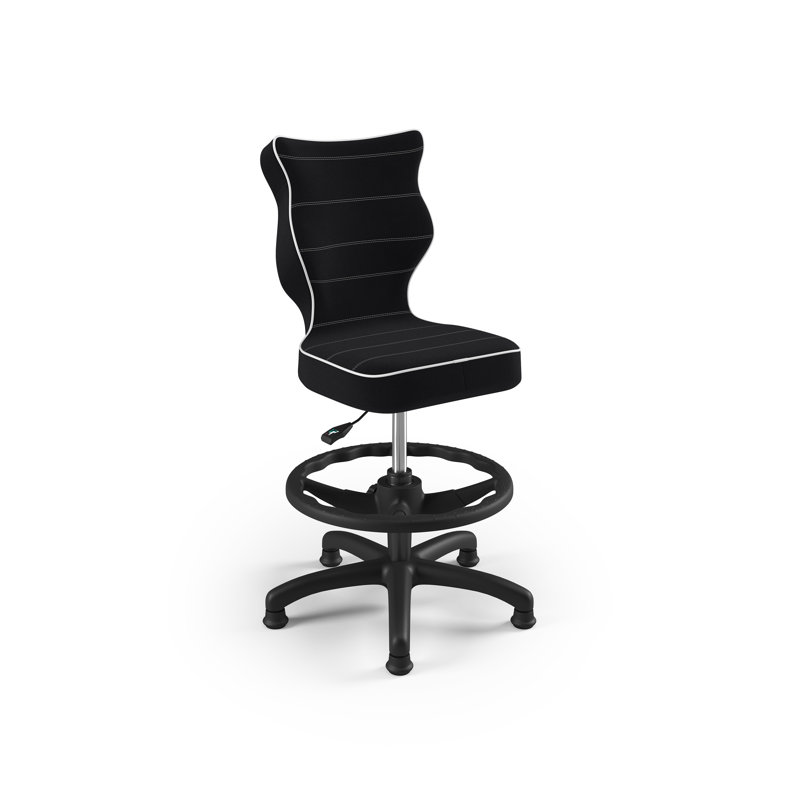 Mauldin Children's Chair, Black/White