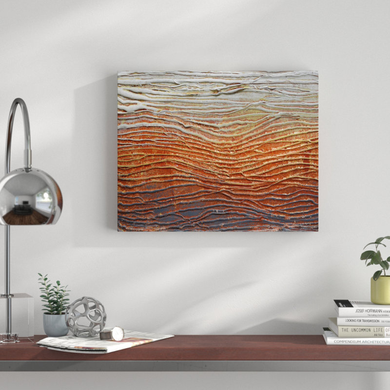 « swelter », reproduction d’art sur toile tendue, H 30 po x l 40 po x P 1,5 po