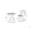 2 - Person Acacia Patio Dining Set with Rectangular Table-20016928