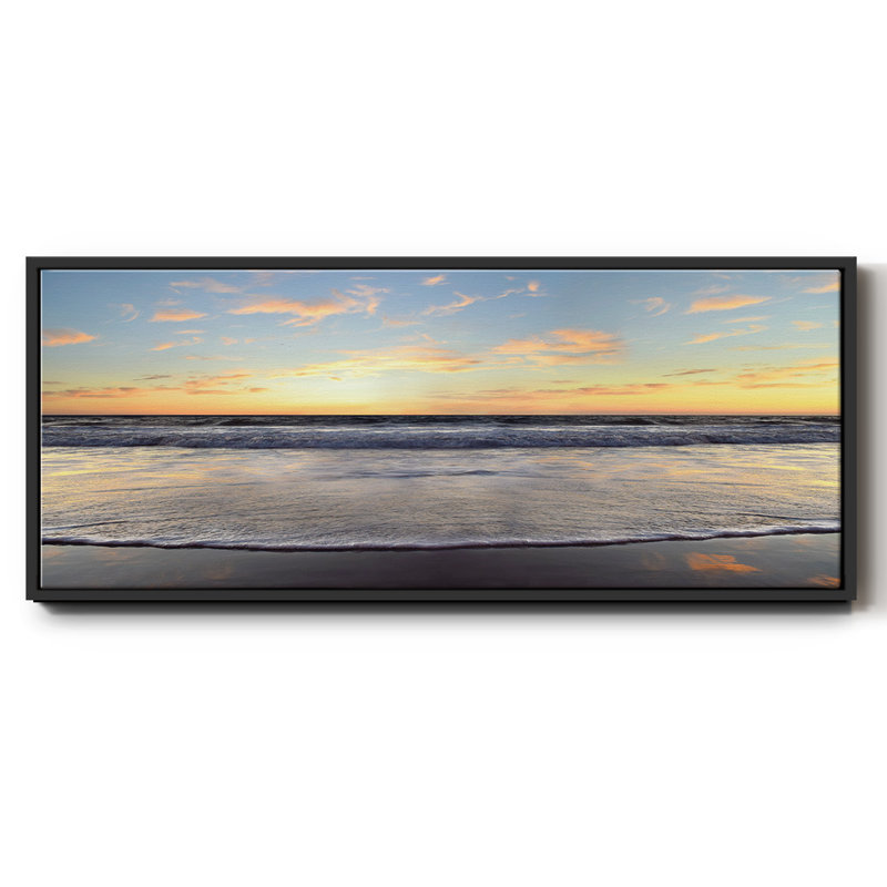 Evening on Venice Beach- Framed Canvas