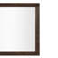 Rexburg brun brossé 44 po X P 39 po Miroir H rustique