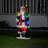 Santa Lamp Post with LED