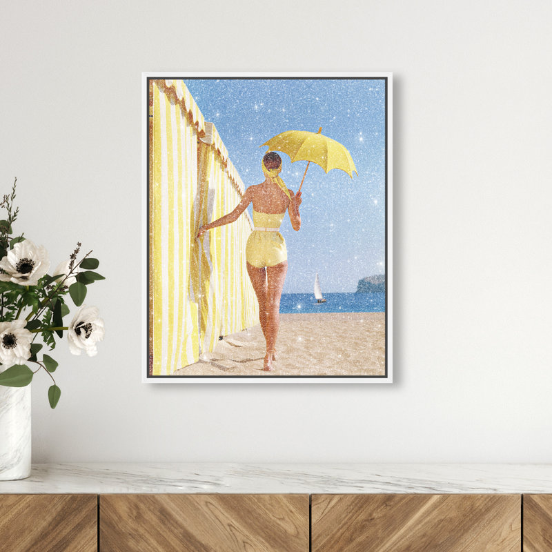 Vogue Cabana II Print by Oliver Gal, 36"H x 45"W, Gallery Wrapped