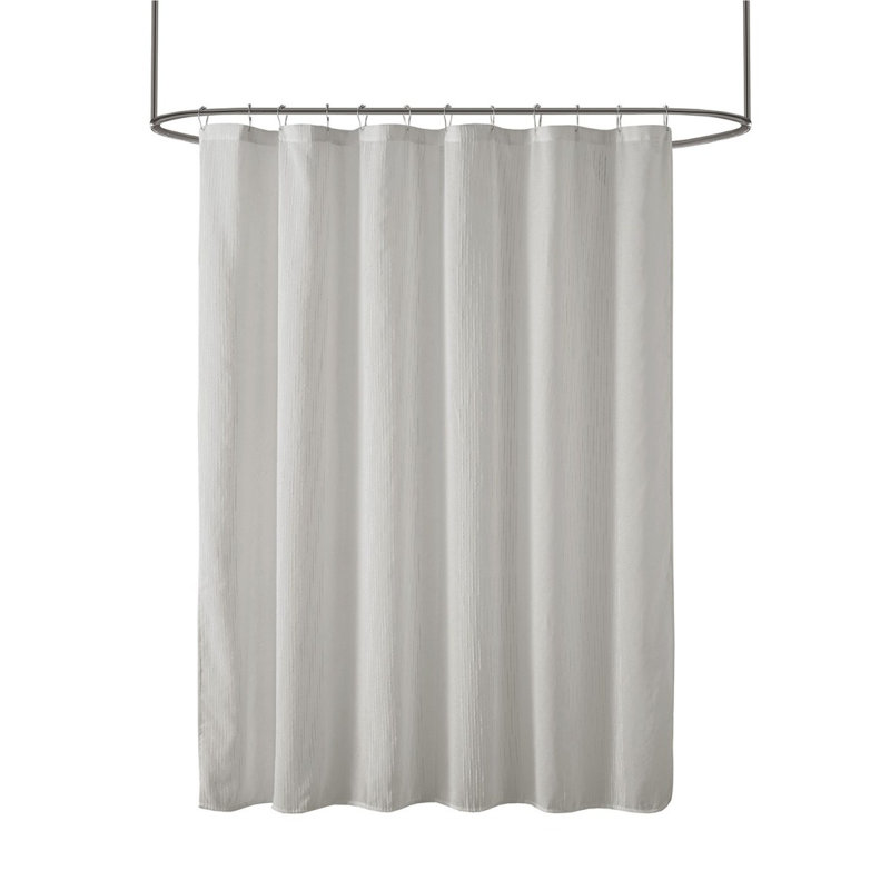 Rideau de douche diaphane, Gris