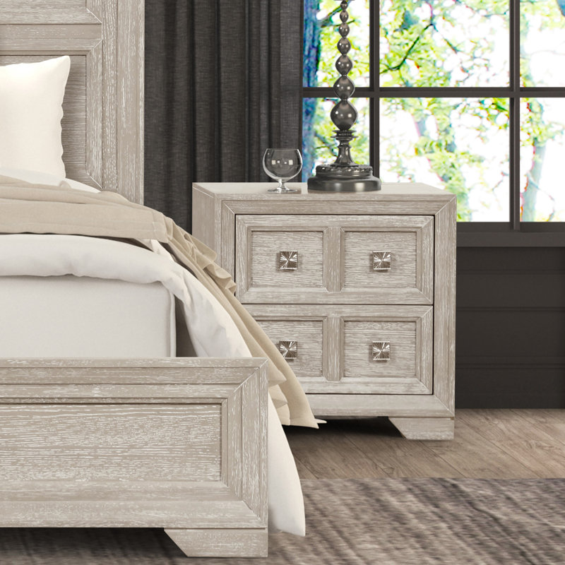 Jaboris 2-Drawer Nightstand