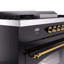 ILVE Nostalgie II 60 Dual Fuel Range, 5 Burners, Griddle, Frenchtop -1514149221-1514149100