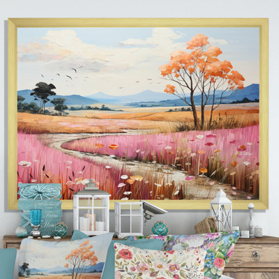 «Countryside Pastel Hills Patchwork II», reproduction