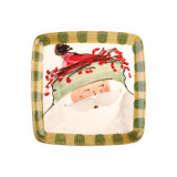 Old St. Nick Handmade Earthenware Salad/Dessert Plate