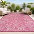 Fuchsia/Light Gray