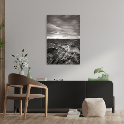Makoshika Badlands 1 Piece Wrapped Canvas Wall Art