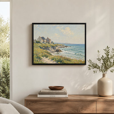 Cadre photo sur toile flottant moderne