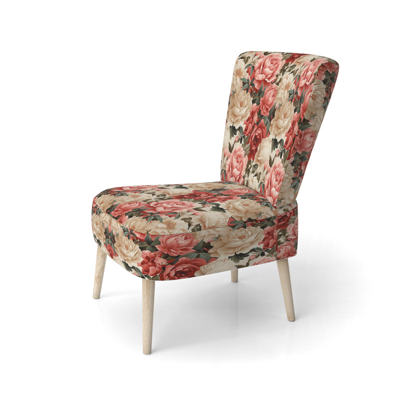 Chaise d'appoint rembourrée Cottage Vintage