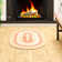 Farmhouse Braided Cotton Beige / Red Area Rug
