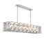 Lustre carré / rectangulaire à 18 lumières pour îlot de cuisine Nashrah-441228823-463025311