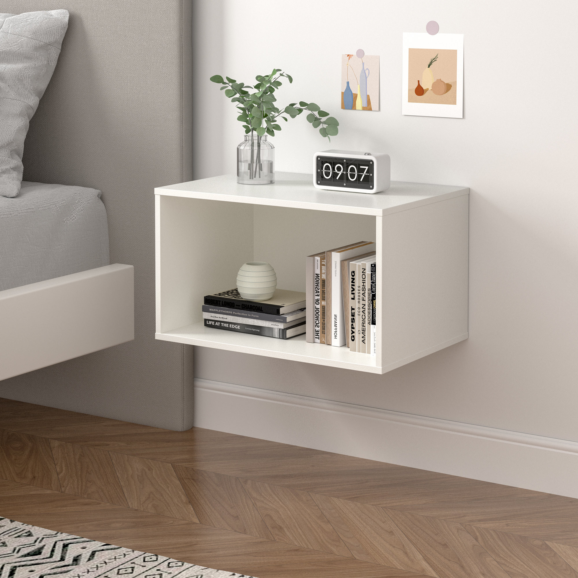 Stackable Book Case Ebern Designs Adavia Stackable Single Cuber Bookcase with Storage ...