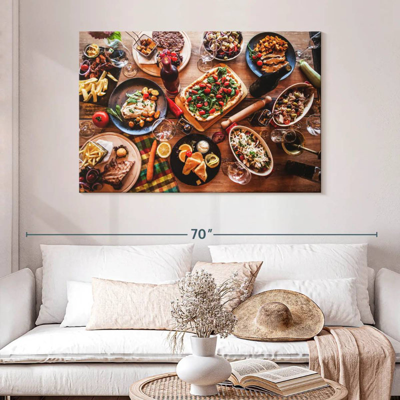Yarlin Food Feast, 32" H x 48" W