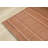 Rahman Collection Rust Orange Striped Indoor/Outdoor Area Rug-257684428