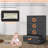 Steel 4 Filing Cabinet, Smooth Sliding, Drawers For Letter/A4/F4 Documents File Quiet Slides, Lockable Office Organization
