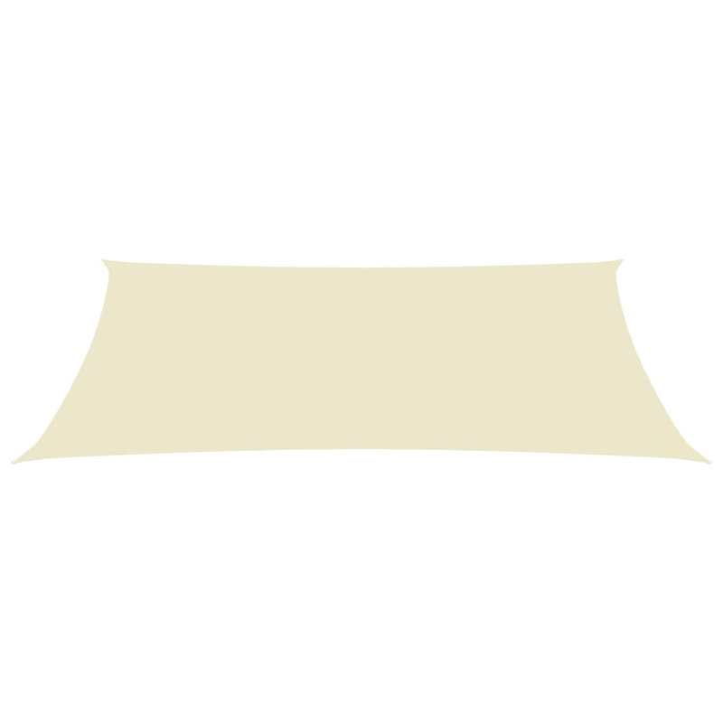 Ravensdale 4m x 6m Rectangular Shade Sail, Cream