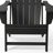 Lucus Poly HDPE Adirondack Chair with Cupholder-2061860384