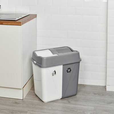 Plastic Kitchen Trash Can