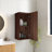 30" H Wall-Mounted Floating Bathroom Vanity Side Cabinet With A Door And A Shelf-1077775597