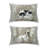 Dog's Favorite Chairs Decorative Printed Throw Pillow Design by Carol Robinson (Set of 2)