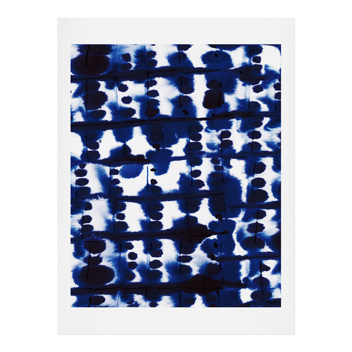 « Parallel » par Jacqueline Maldonado-impression d’art graphique, H 14 po x l 11 po x P 0,01 po, Affiche