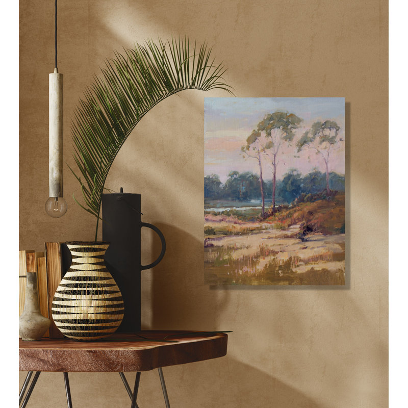Dune Sentinels Print by John Beard, 26" H x 22" W x 2" D, White