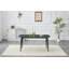 Modern Rectangular Dining Table, Premium Sintered Stone Tabletop With Sturdy Base, Heat-Resistant & Scratch-Resistant Kitchen And Dining Room Table(Pandora, 1 Table)-1922434232