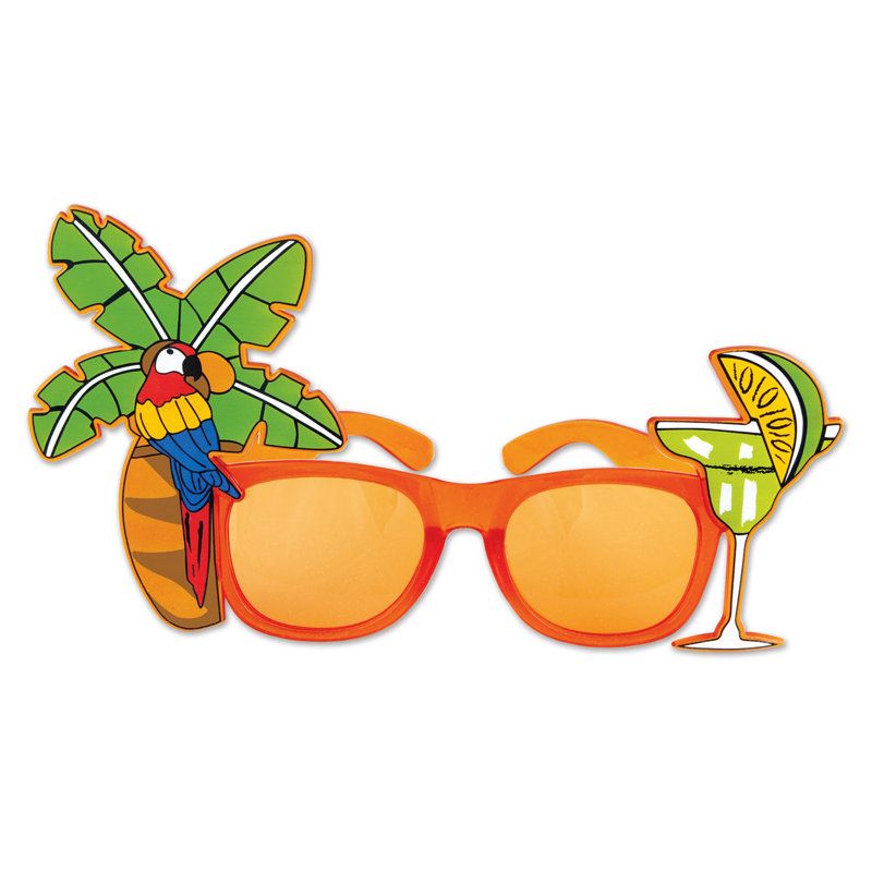 Palm Tree & Parrot Fanci-Frames