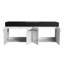Meuble-lavabo mural 60 po avec lavabo, lavabo à double rebord épais en résine-1438604394