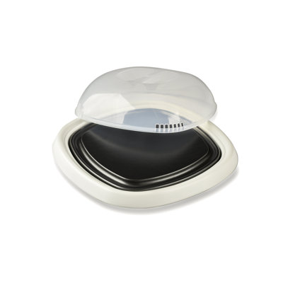Nordic Ware Square Micro Quickcrisp with Lid