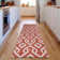 Premium Machine Washable Cerrito Red Rug