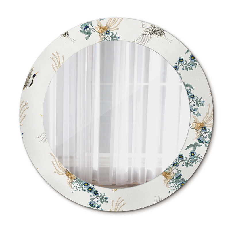 Huldar Glass Flat Wall Mirror